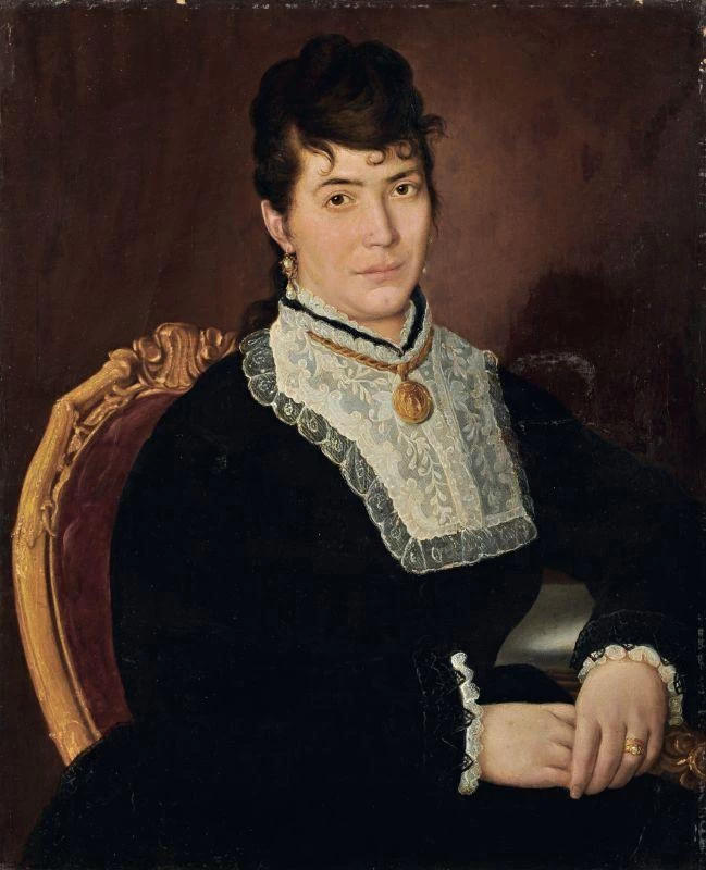 Ritratto di signora in poltrona